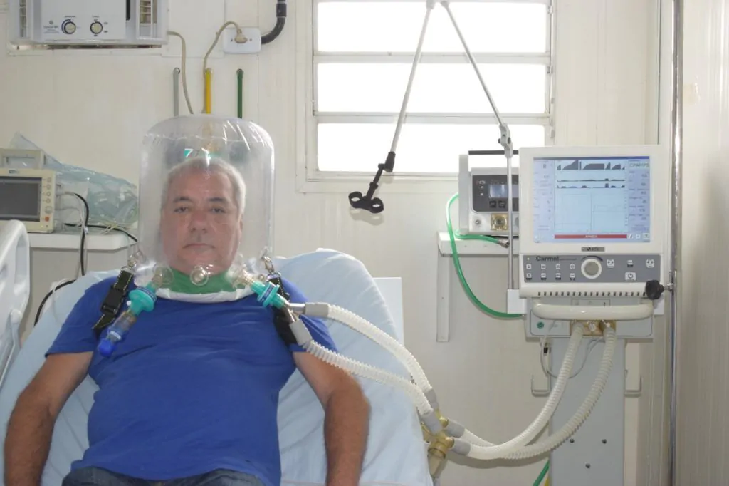 Tanguá adquire capacete respirador, aliado no tratamento da covid-19