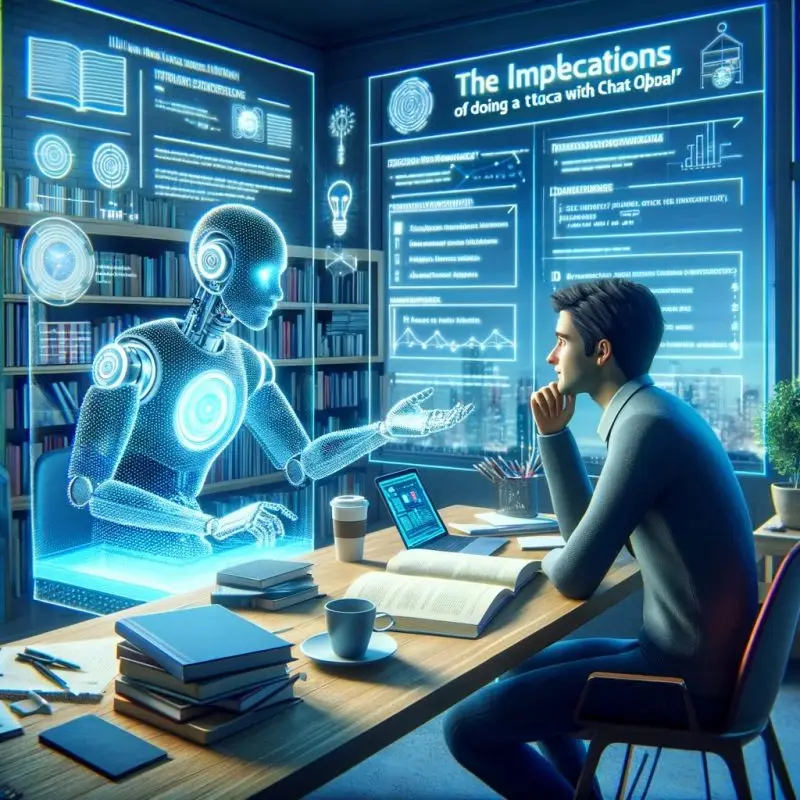 As Implicações de se Fazer um TCC no Chat GPT