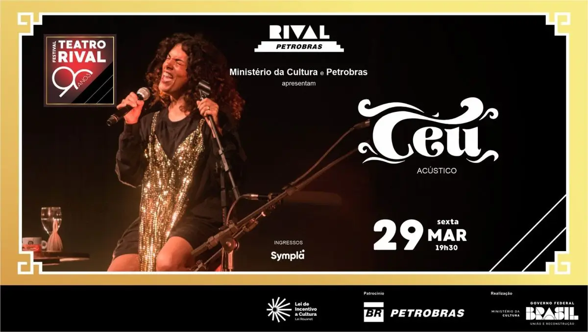 Céu no show “Acústico”