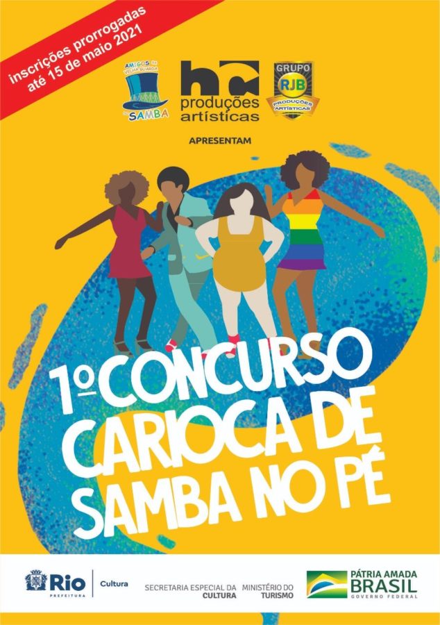 Primeiro Concurso Carioca de Samba no Pé tem inscrições prorrogadas até 15 de maio