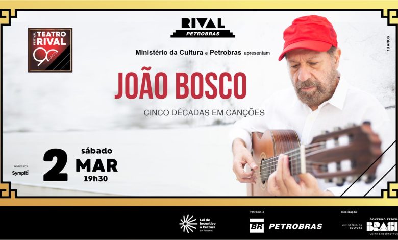 João Bosco – cinco décadas de canções