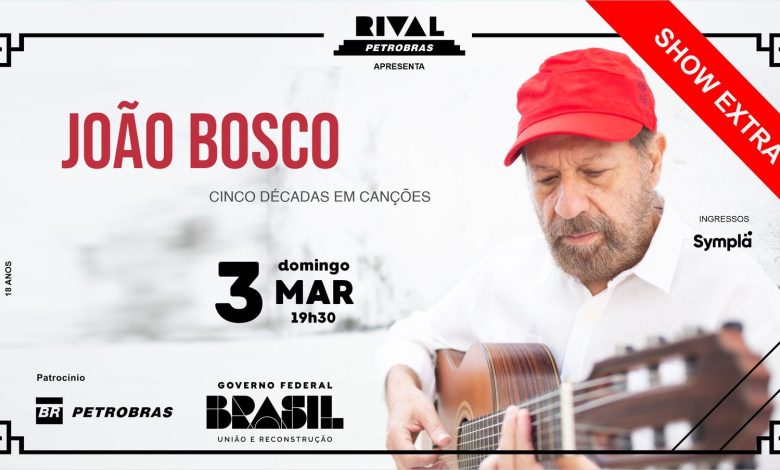 João Bosco – show extra