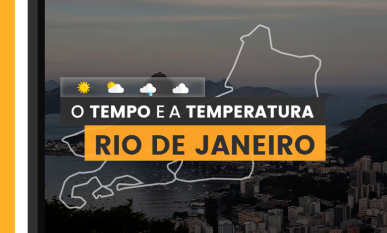 PREVISÃO DO TEMPO: quinta-feira com pancadas de chuva no Rio de Janeiro