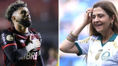 Leila Pereira admite interesse em Gabigol, do Flamengo