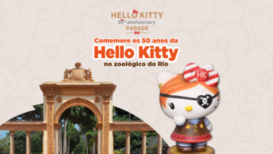 Hello Kitty no BioParque do Rio