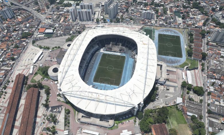 Estádio Nilton Santos, Engenhão, no Engenho de Dentro