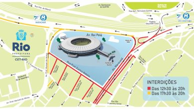 Entorno do Maracanã tem esquema especial de trânsito para jogo do Brasileirão, neste sábado - Prefeitura da Cidade do Rio de Janeiro