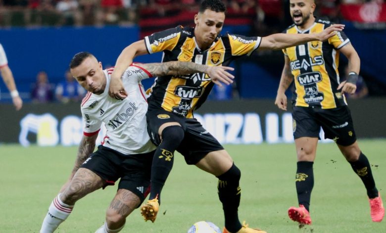 Flamengo vence o Amazonas no sufoco e garante vaga nas oitavas de final da Copa do Brasil
