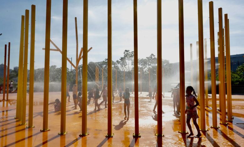 Legado olímpico: Parque Rita Lee é inaugurado com praça molhada, bosque e área para eventos - Prefeitura da Cidade do Rio de Janeiro