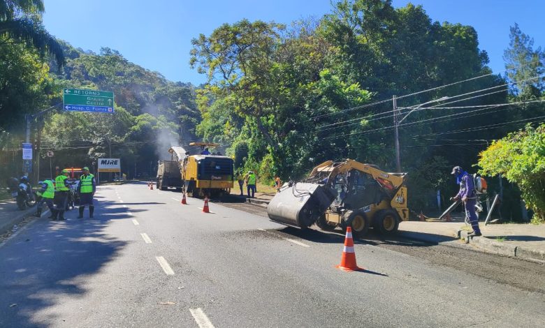 Programa Asfalto Liso chega à Autoestrada Grajaú-Jacarepaguá - Prefeitura da Cidade do Rio de Janeiro