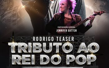 Rodrigo Teaser apresenta Tributo Ao Rei do Pop no TEATRO QUALISTAGE