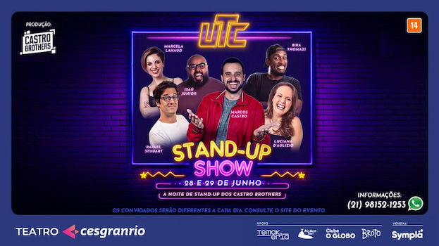 UTC STAND-UP SHOW no Teatro Cesgranrio