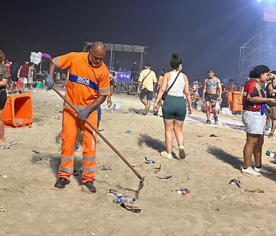Comlurb prepara operação especial de limpeza para shows gratuitos em Ipanema, no fim de semana - Prefeitura da Cidade do Rio de Janeiro