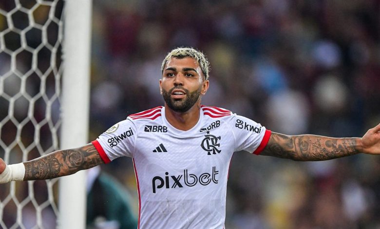 Gabigol, Bruno Henrique e Arrascaeta voltam a marcar juntos pelo Flamengo após três anos