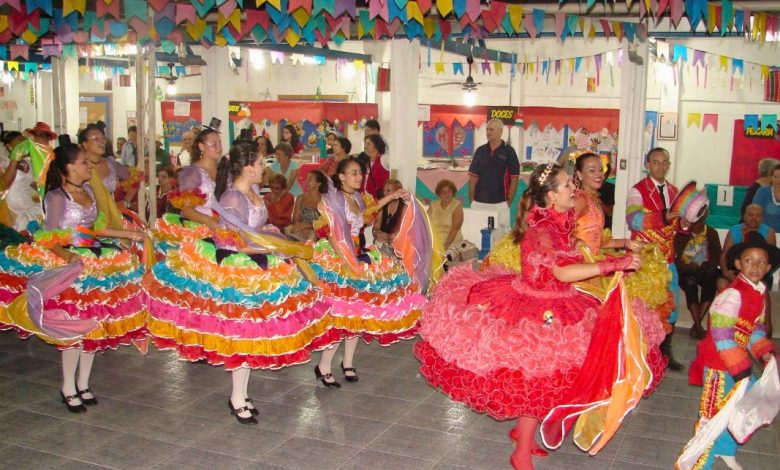 festa caipira no asilo da legião do bem