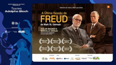 A ULTIMA SESSÃO DE FREUD com ODILON WAGNER E MARCELLO AIROLDI NO TEATRO ADOLPHO BLOCH