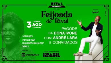 FEIJOADA DO RIVAL COM ANDRÉ LARA “NO PAGODE DA DONA IVONE” NO TEATRO RIVAL PETROBRAS