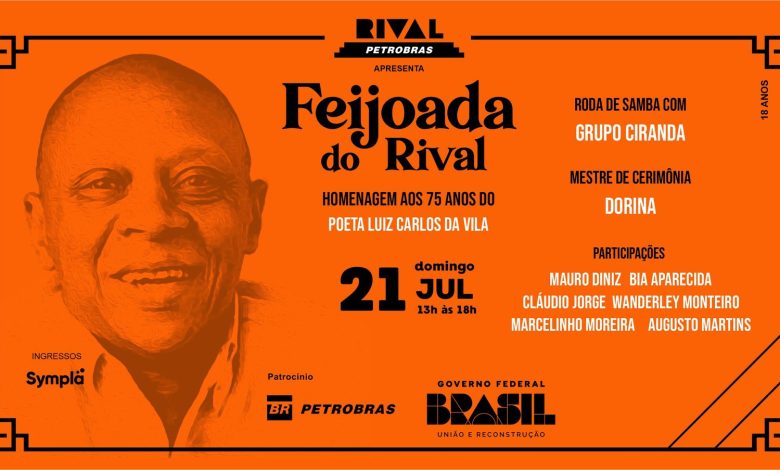 Feijoada do Rival em homenagem a Luiz Carlos da Vila