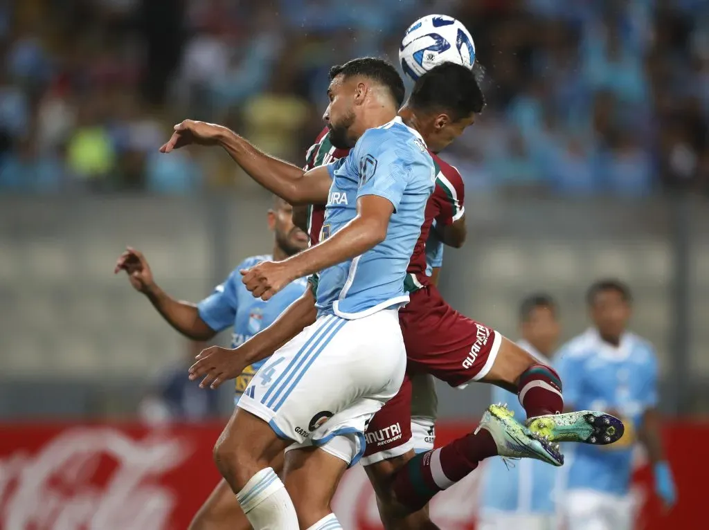 Zagueiro Ignácio enfrentou o Fluminense na Libertadores do ano passado. Foto: Daniel Apuy/Getty Images