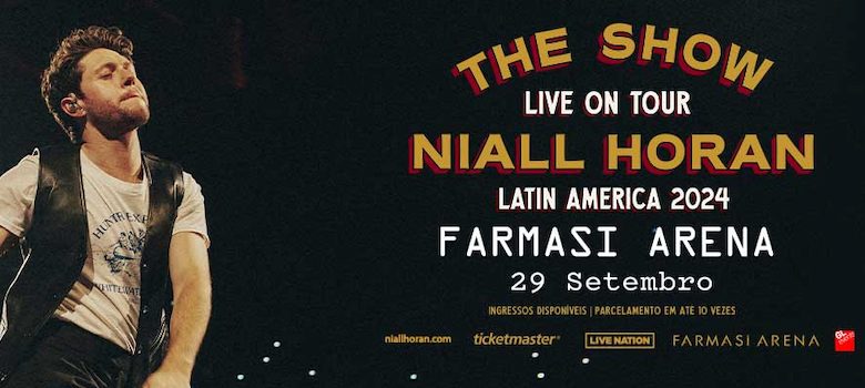 Niall Horan – The Show live On Tour no RIO ARENA - RJ