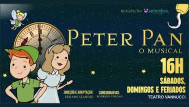 Peter Pan, O Musical no TEATRO VANNUCCI
