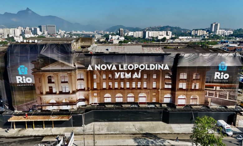Prefeitura inicia obras de restauro da antiga Estação Leopoldina, na Avenida Francisco Bicalho - Prefeitura da Cidade do Rio de Janeiro
