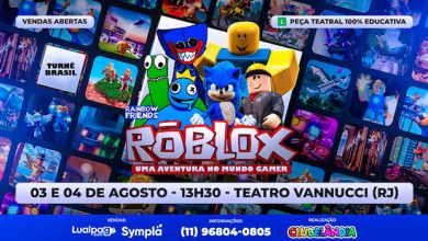 RoBlox uma aventura no mundo gamer no TEATRO VANNUCCI