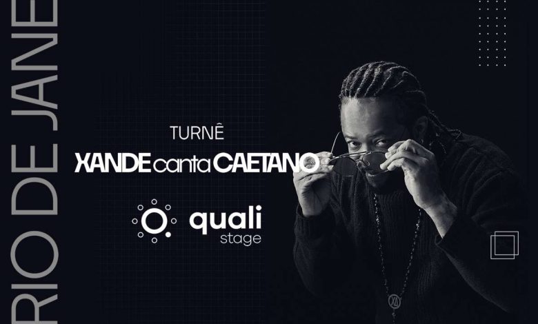 "Xande Canta Caetano" no TEATRO QUALISTAGE