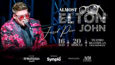 Almost Elton John – Jerred Price no TEATRO MULTIPLAN