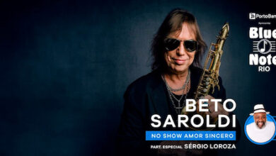 BETO SAROLDI NO SHOW AMOR SINCERO – PART. ESPECIAL: SÉRGIO LOROZA no BLUE NOTE - RJ