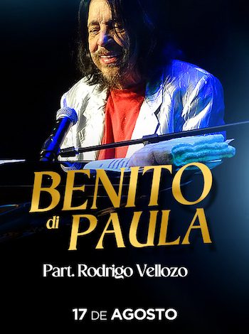 Benito di Paula Part. Rodrigo Vellozo no TEATRO QUALISTAGE