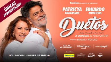 DUETOS, A COMÉDIA DE PETER QUILTER - BARRA DA TIJUCA no TEATRO MULTIPLAN