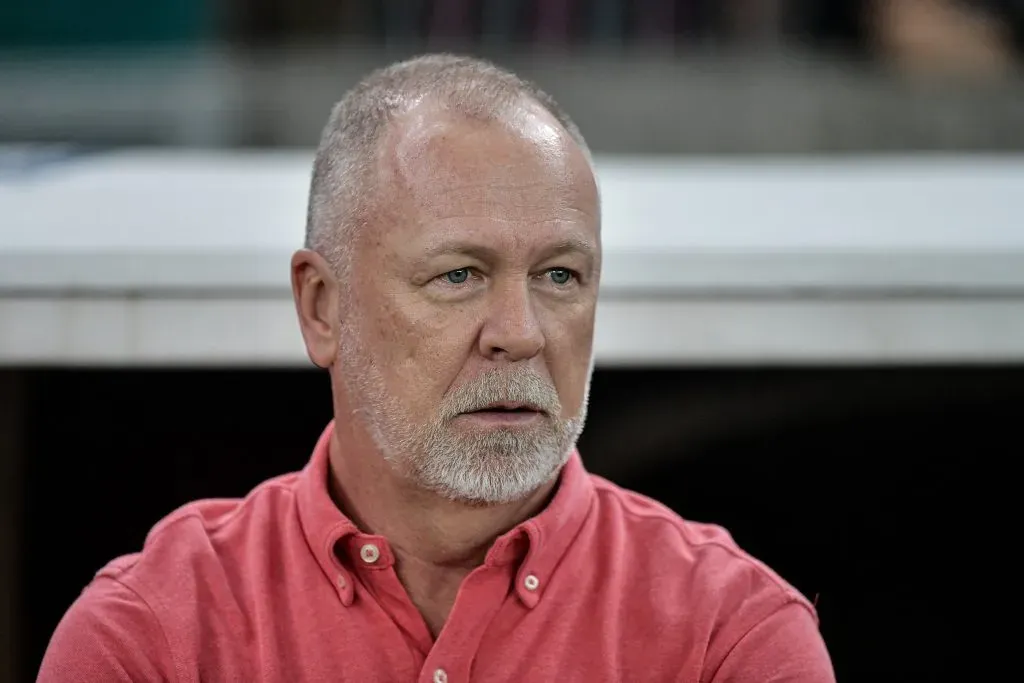 Mano Menezes, tecnico do Fluminense durante partida FLUMINENSE X PALMEIRAS NO Maracana