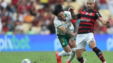 Flamengo abre o placar, recua e acaba cedendo o empate para o Palmeiras no Maracanã