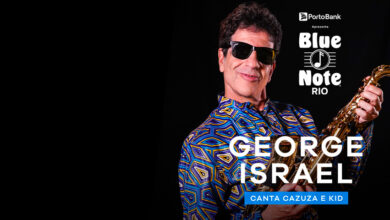 GEORGE ISRAEL CANTA CAZUZA E KID no BLUE NOTE - RJ