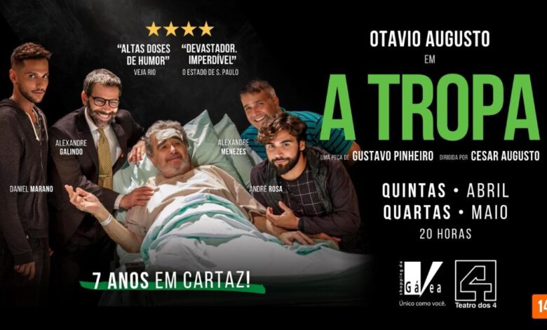 A TROPA no Teatro dos Quatro