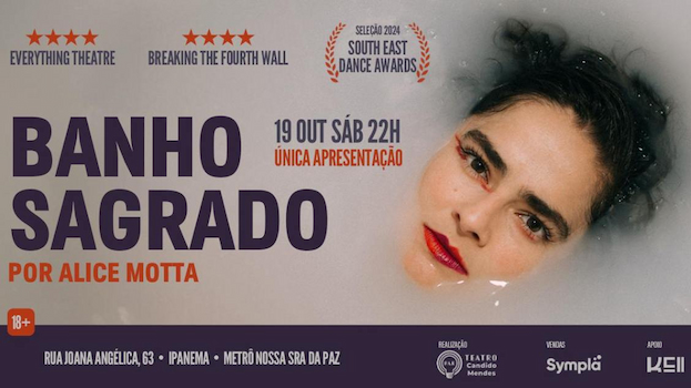 Banho Sagrado - TEATRO CÂNDIDO MENDES