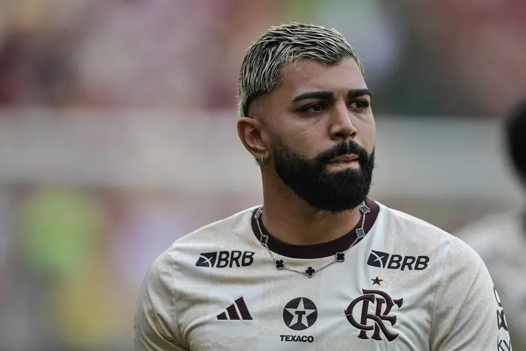 Gabigol perdeu espaço no Flamengo de Tite. Foto: Thiago Ribeiro/AGIF