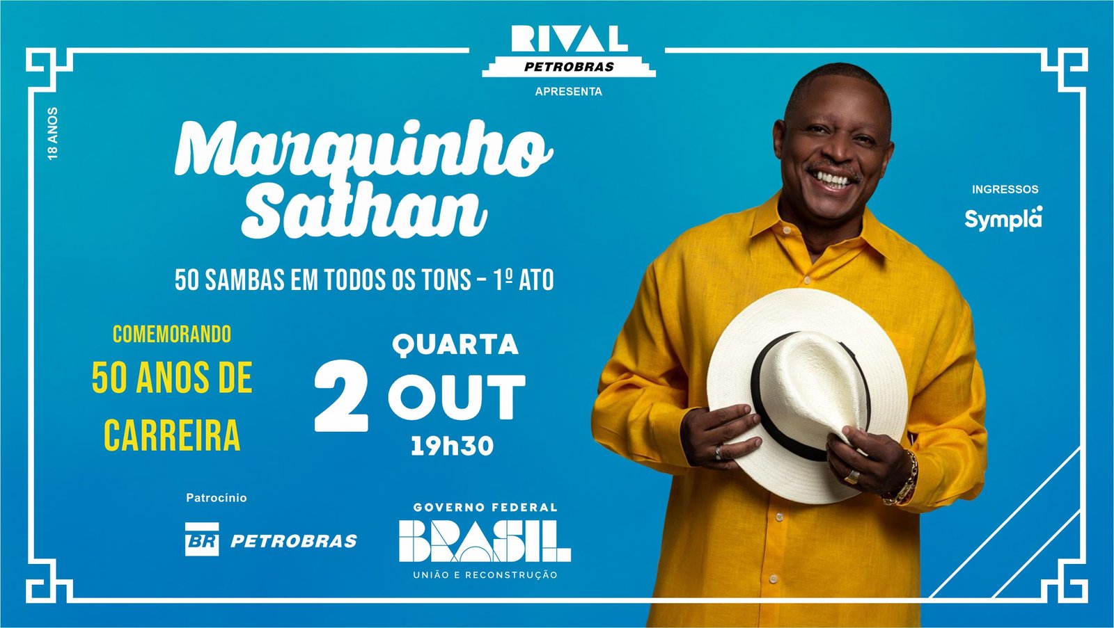 Marquinho Sathan – 50 sambas em todos os tons – 1º ato