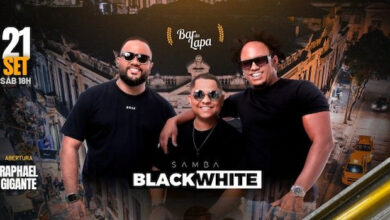 SAMBA BLACK WHITE NO BAR DA LAPA