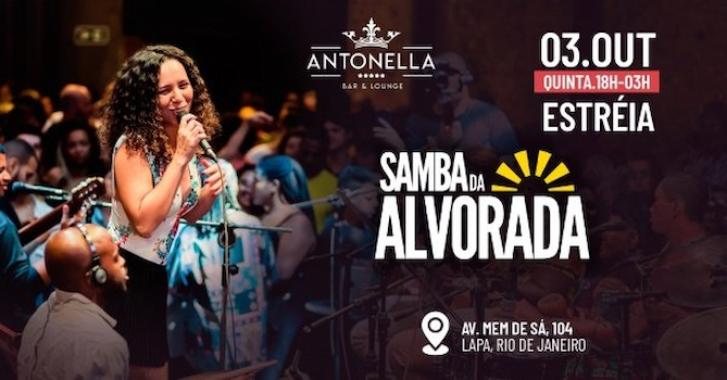 Samba da Alvorada na Antonella