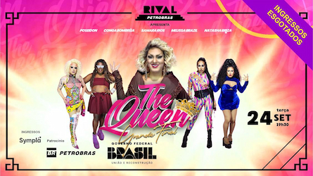 THE QUEEN - A FINAL NO TEATRO RIVAL PETROBRAS