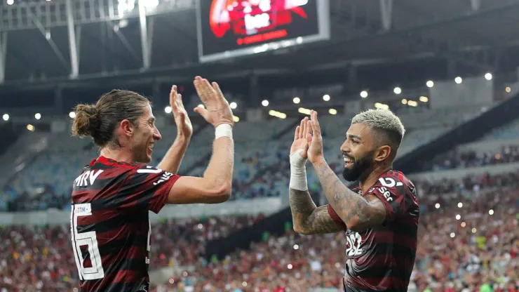 Jogadores são dois grandes amigos. Wagner Meier/Getty Images.
