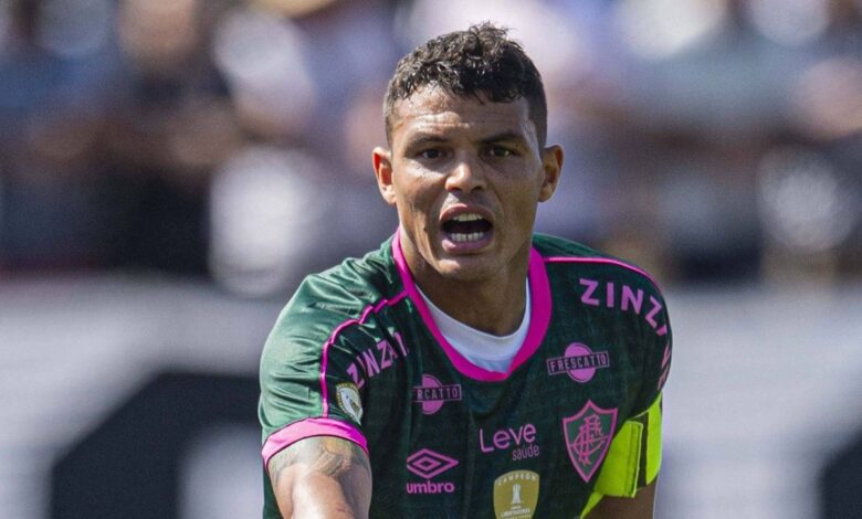 Thiago Silva não treina e preocupa às vésperas de Fluminense X Cruzeiro