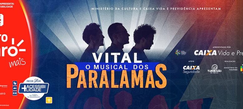 Vital - O musical dos Paralamas no TEATRO CLARO RIO