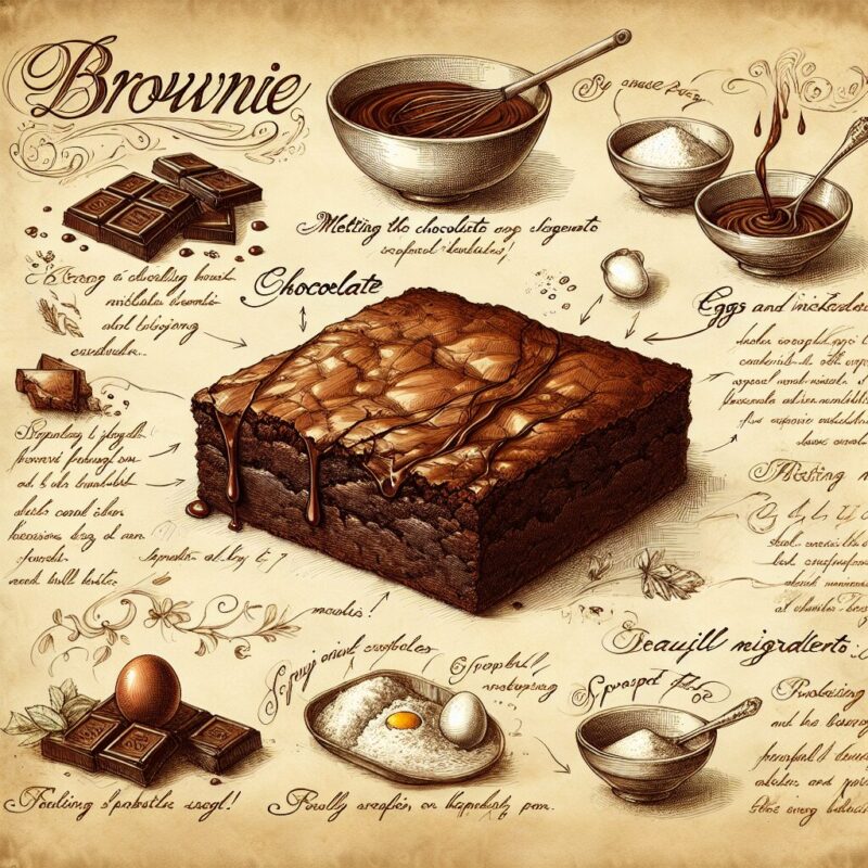 receita de brownie​