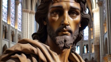 Descoberta de Escultura de Jesus Cristo na Catedral de Notre-Dame