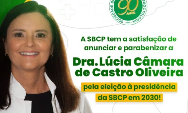 Dra. Lucia Oliveira Assume Presidência da SBCP no Biênio 2030-2031