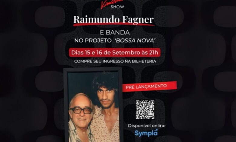 Raimundo Fagner apresenta espetáculo exclusivo no Vinicius de Ipanema