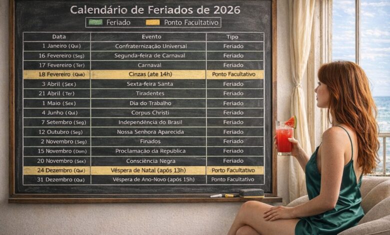 Calendário de Feriados 2026: Datas Oficiais, Pontos Facultativos e Como Aproveitar Cada Oportunidade